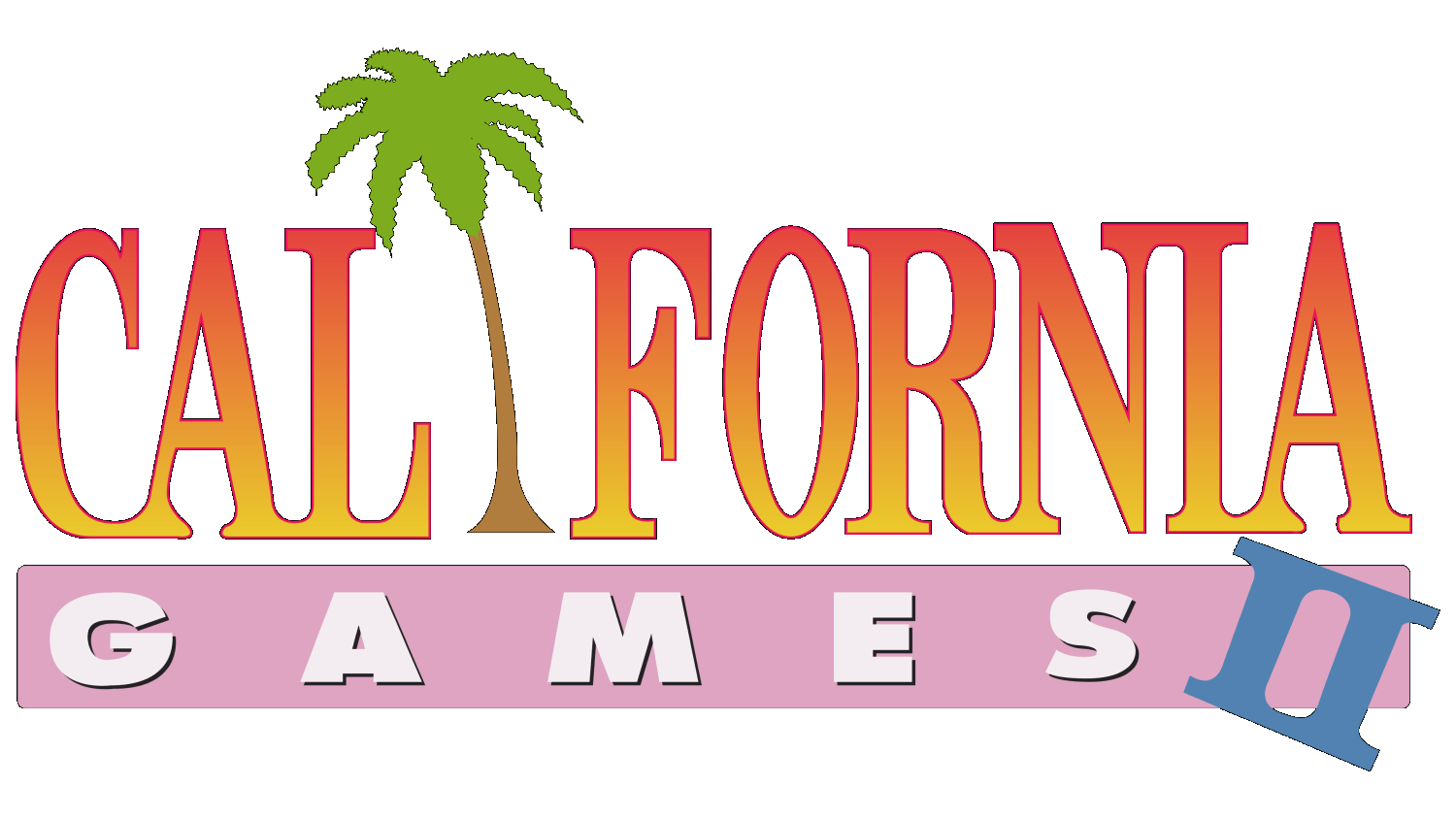 California Games II logo for Super Nintendo